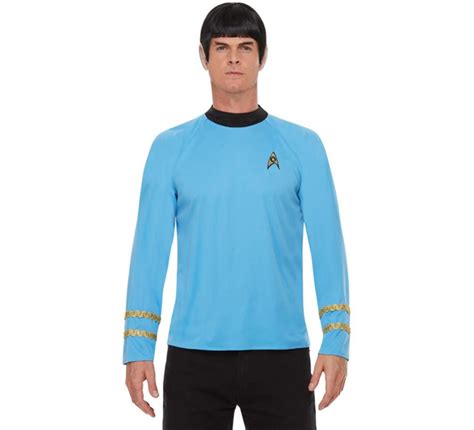 Étoile costume Trek Science Uniforme Bleu Hommes