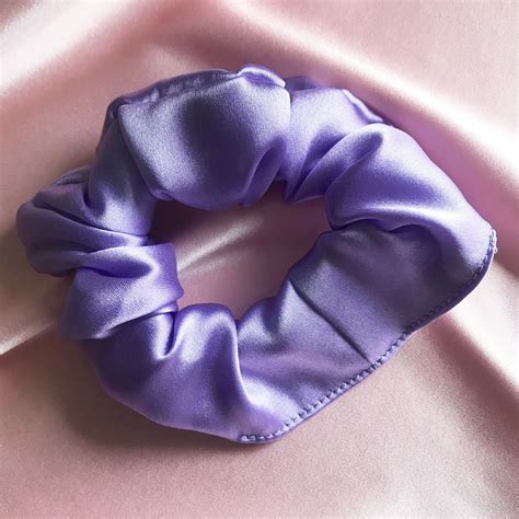 Set Hair Scrunchie Set De 3 Scrunchies Scrunchie Gift Silk Etsy