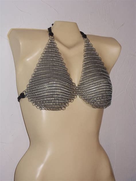 Chainmail Bikini Hardened Steel Bikini Of Dimension Of Mesh