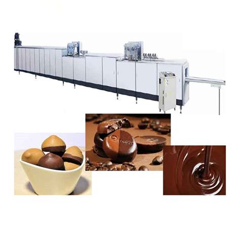 Customizable Cq600 2 Automatic Chocolate Moulding Production Line Two