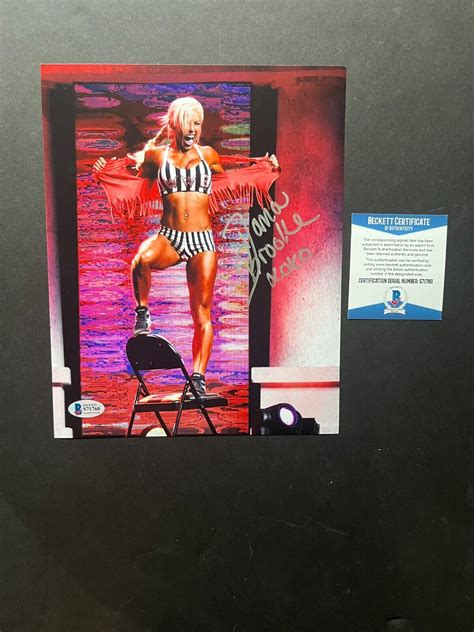 Dana Brooke Hot signed autographed sexy WWE wrestling 8x10 photo