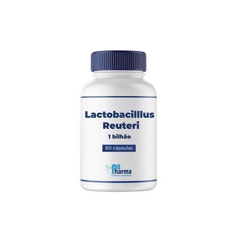 Lactobacillus Reuteri 1 Bilhão Ufc 60 Cápsulas Pbpharma