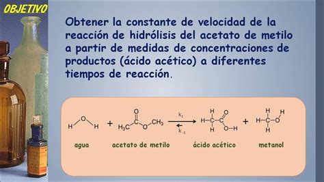 Cin Tica De Hidr Lisis Del Acetato De Metilo Youtube