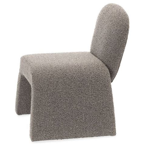 Fauteuil Bert Gris Athezza Si Ge De Salon Assise Moderne En Tissu