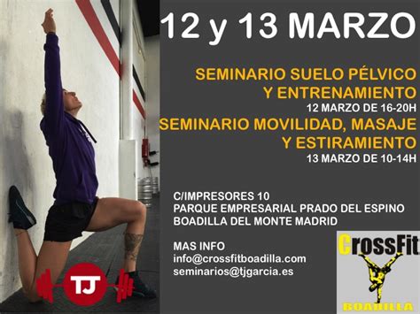 Seminario Suelo P Lvico Entrenamiento Movilidad En Crossfit Boadilla