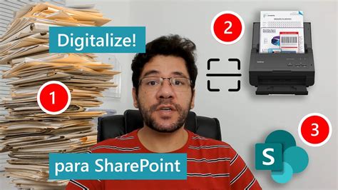 Digitalize Seus Documentos F Sicos Para Sharepoint Youtube