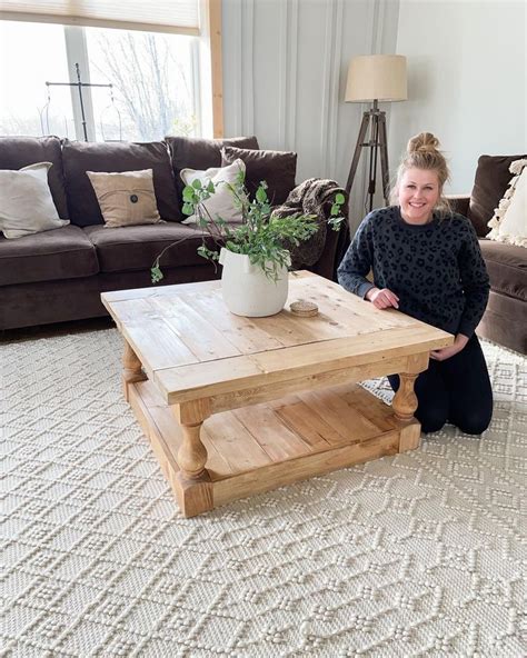 DIY Coffee Table In 2024 Diy Farmhouse Coffee Table Coffee Table