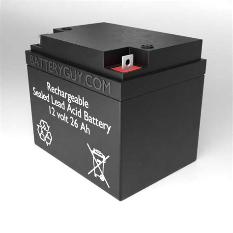 12v 26ah Rechargeable Sealed Lead Acid Battery