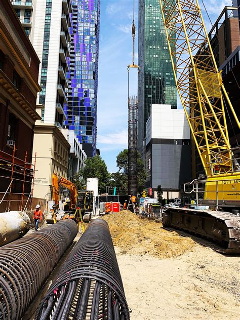 Melbourne Metro Tunnel Project West Franklin St