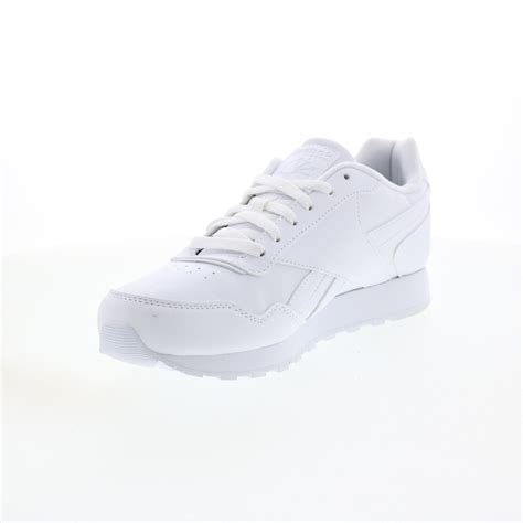 Reebok Classic Harman Run S Mens White Leather Lifestyle Sneakers Shoe Ruze Shoes