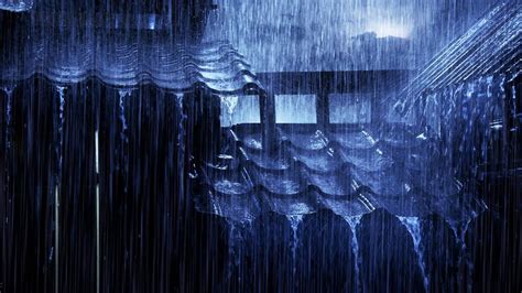 HEAVY RAIN At Night To Sleep Well And Beat Insomnia Night