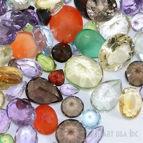 Proaom Solution Gemstone Carats Mixed Gem Lot Loose Natural Gems