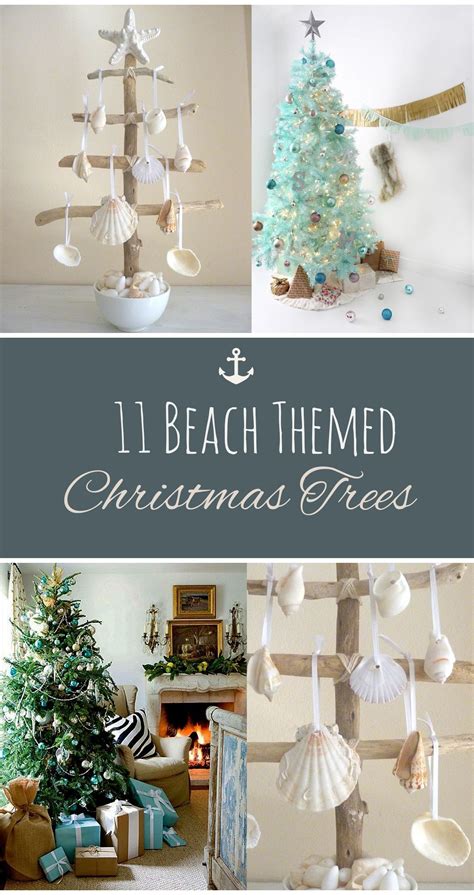 Beach Themed Christmas Mantels Homystyle