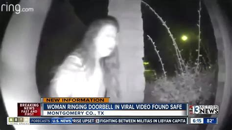 Tx Police Find Mystery Woman In Doorbell Video