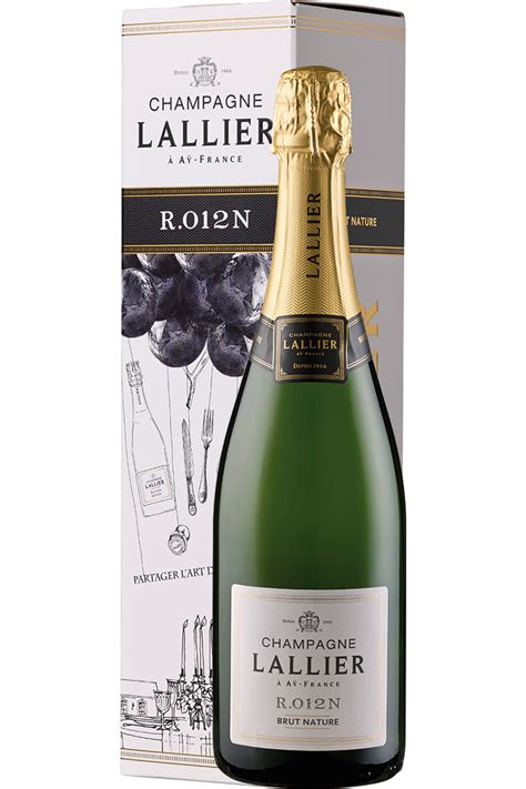 Champagne Lallier R N Brut Nature In Geschenkkarton L