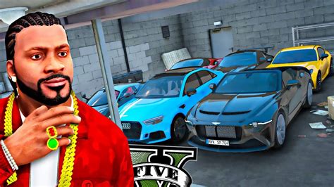 ROUBANDO CARRO DE LUXO GARAGEM MILIONARIA GTA 5 MODS YouTube