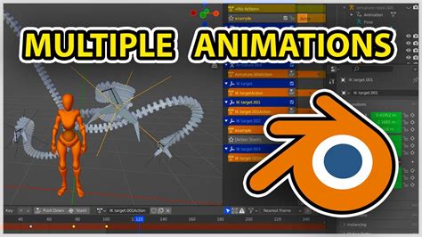 How To Create Multiple Animations In Blender Youtube