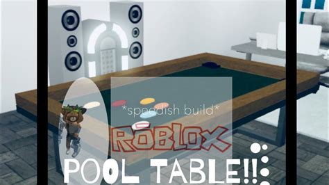 How To Make Pool Tables In Bloxburg Roblox Bloxburg – Otosection