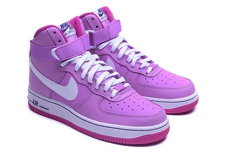 Nike Air Force 1 High Gs Girls Pink Fashion Shoes 653998 501 Febbuy