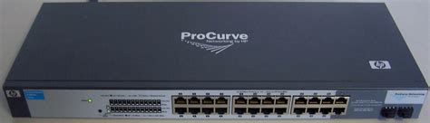 ja hp procurve    port   gigabit ports switch nwout