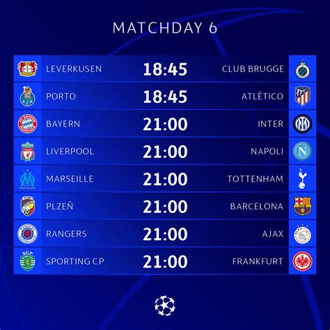 Uefa Champions League On Twitter Crunch Time Who Will Make The