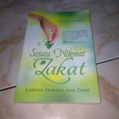 Jual Buku Sejuta Nikmat Zakat Catatan Seorang Amil Zakat Di Lapak Toko