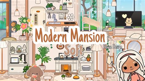 🐌modern Mansion House Design Idea Toca Boca 🪵 Toca Life World Makeover Youtube