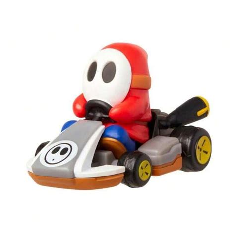 Jakks Pacific Super Mario Kart Racers Wave Shy Guy Vehicle Race Car