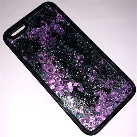 Boutique Accessories Iphone 66s Plus Heart Liquid Glitter Quality