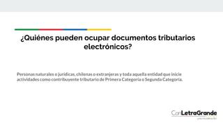 Los 9 beneficios de los documentos tributarios electrónicos para tu