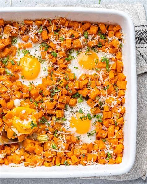 Baked Sweet Potato Hash Browns Healthy Fitness Meals