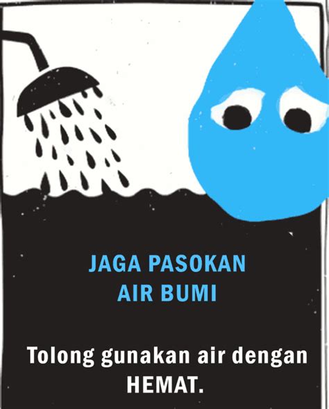 Detail Contoh Gambar Poster Hemat Air Koleksi Nomer