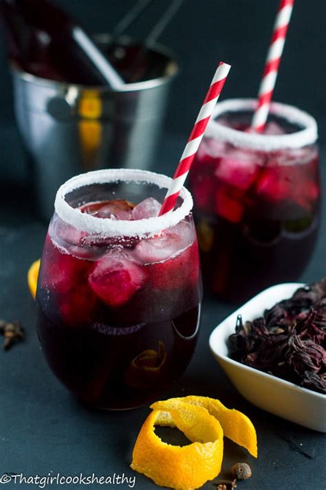 Caribbean Sorrel Drink Recipe That Girl Cooks Healthy