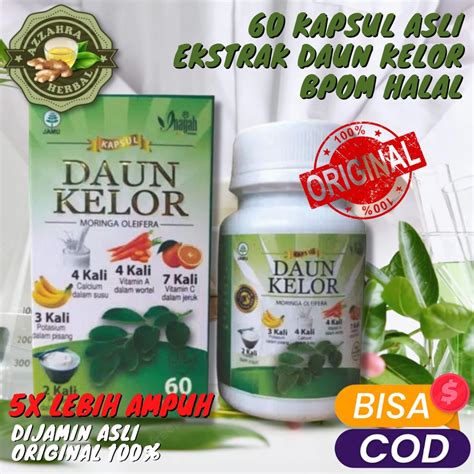 Jual Keloreena Kapsul Daun Kelor Berkualitas Asli Original Ekstrak