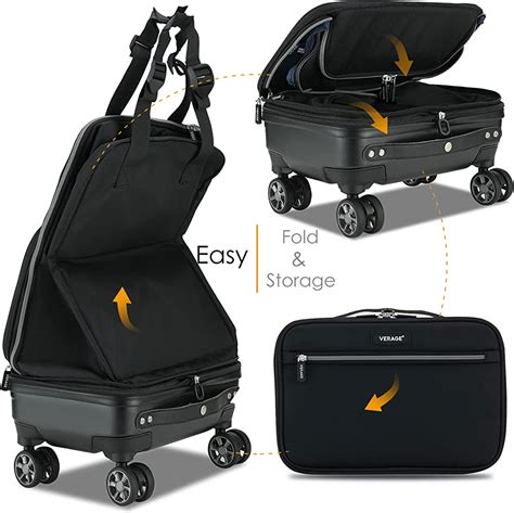 Foldable Luggage 2022portable Lightweight Easy Fold Travel Luggage With Universal Wheels