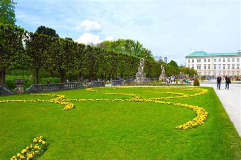 Salzburg Austria May A Part Of The Beautiful Mirabell