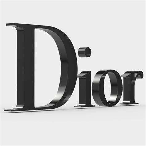 Dior Logo D Model By D Logoman