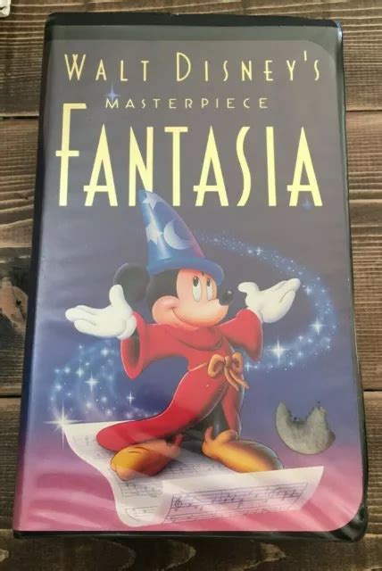 Rare Walt Disney S Masterpiece Fantasia Vhs Papiers