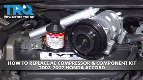 How To Replace Ac Compressor Honda Fit Ac Compressor Install