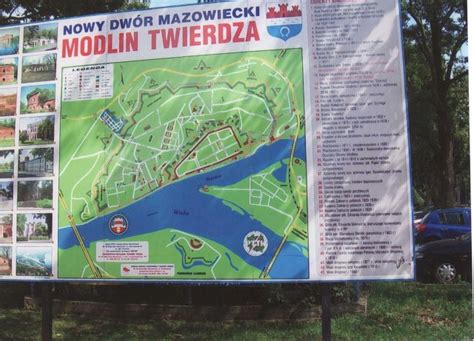 Mapa Twierdza Modlin Garnek Pl