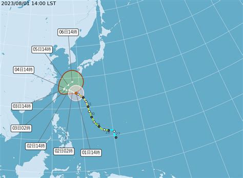 中颱卡努持續進逼 氣象局今晚8：30發布海警 新聞 Rti 中央廣播電臺