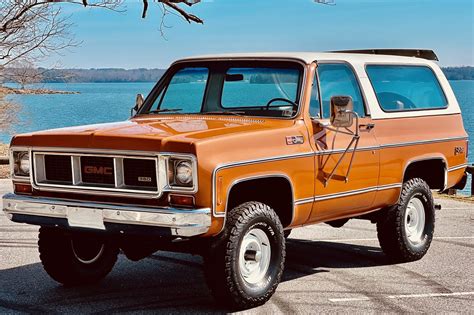 No Reserve 24k Mile 1973 Gmc Jimmy Sierra 4x4 For Sale On Bat Auctions Sold For 48 000 On