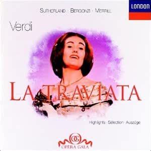 Verdi La Traviata Highlights Amazon Co Uk Cds Vinyl