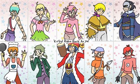 Kirby Fan Art Right Back At Ya Humanized By Mixed Weirdo On Deviantart