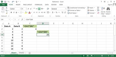 How To Use Absolute And Relative Cell References In Excel