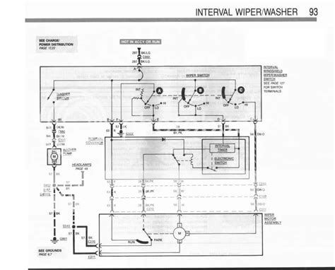 Ford 5 Wire Wiper Motor Wiring Diagram Alternator