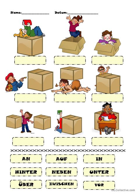 Lokalpr Positionen English Esl Worksheets Pdf Doc