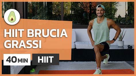 Hiit Brucia Grassi Minuti Cotto Al Dente Youtube