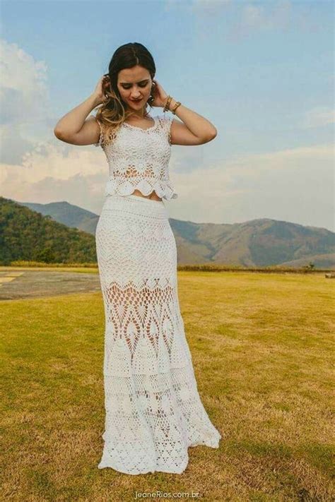 37 Charming Crocheted Wedding Dresses Weddingomania