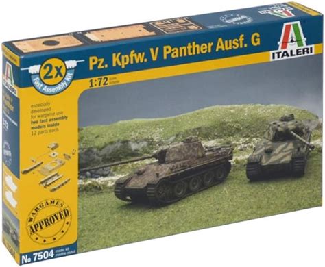 Italeri I Maquette Chars D Assaut Panther Ausf G Echelle